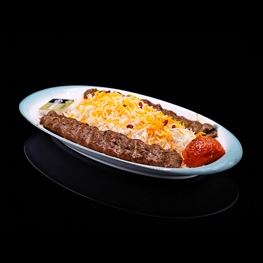Koobideh Kebab & Saffron Rice