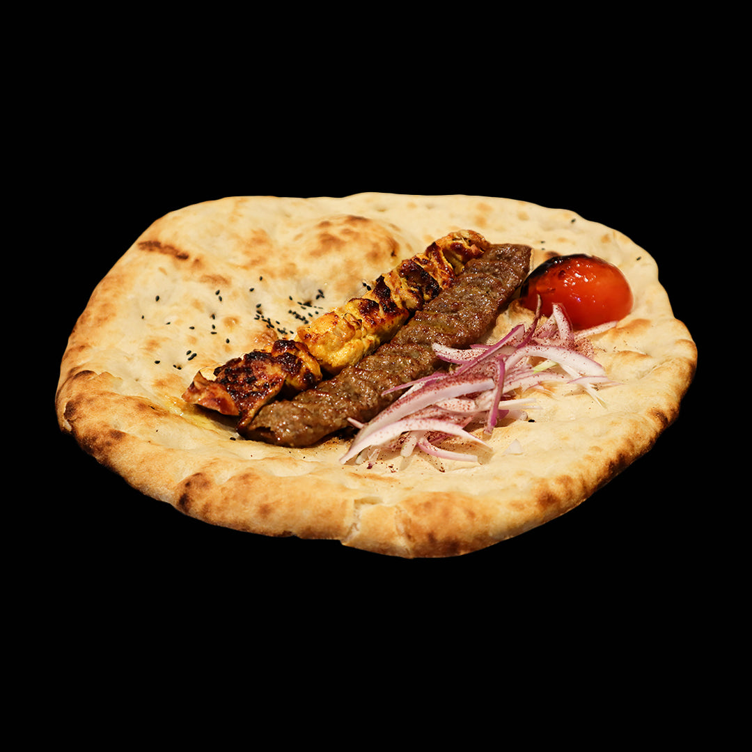 Mixed Kebab & Traditional Naan