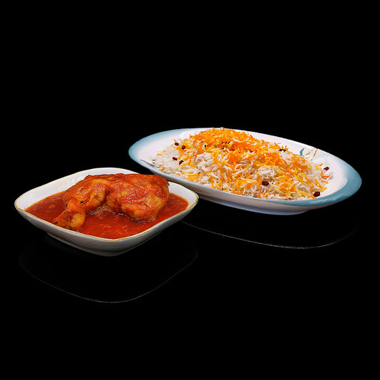 Chicken Ghormeh & Saffron Rice