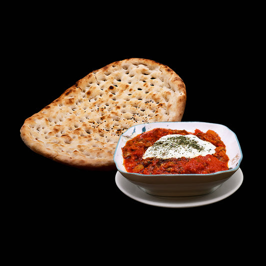 Bademjan & Traditional Naan